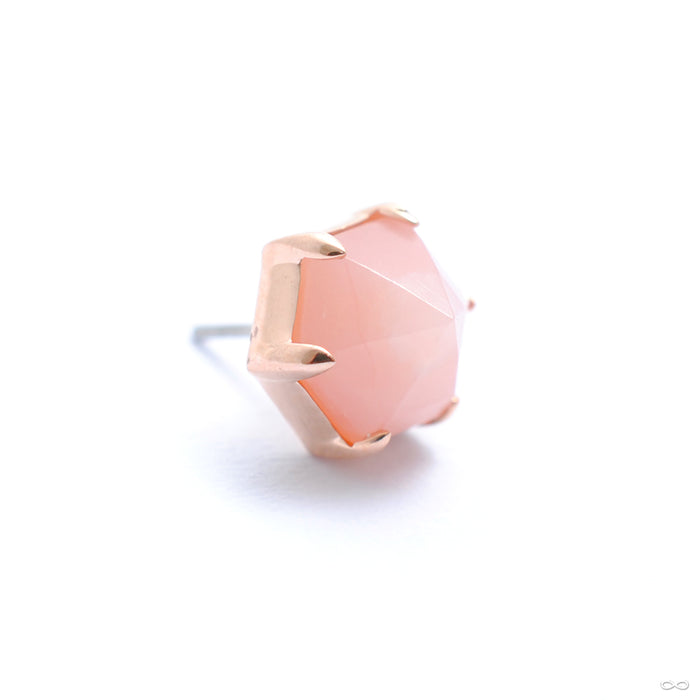 14k Rose Gold / Rose Quartz