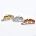 Feather Press-fit End in Gold from BVLA in Assorted Metals