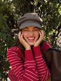 Fiddler Hat in Brown - Stitch And Feather