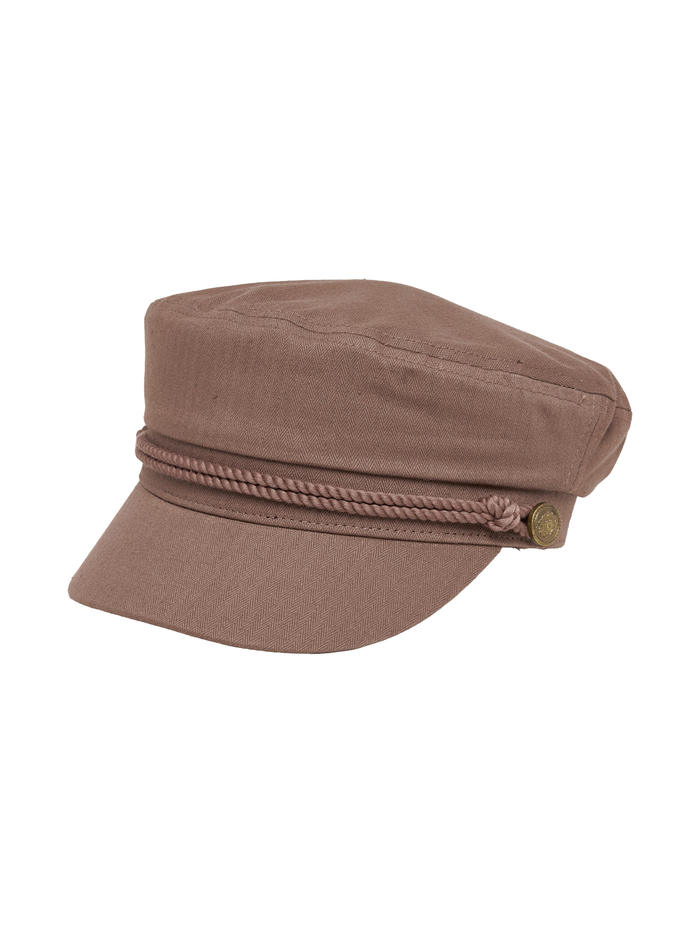 Fiddler Hat in Brown - Stitch And Feather