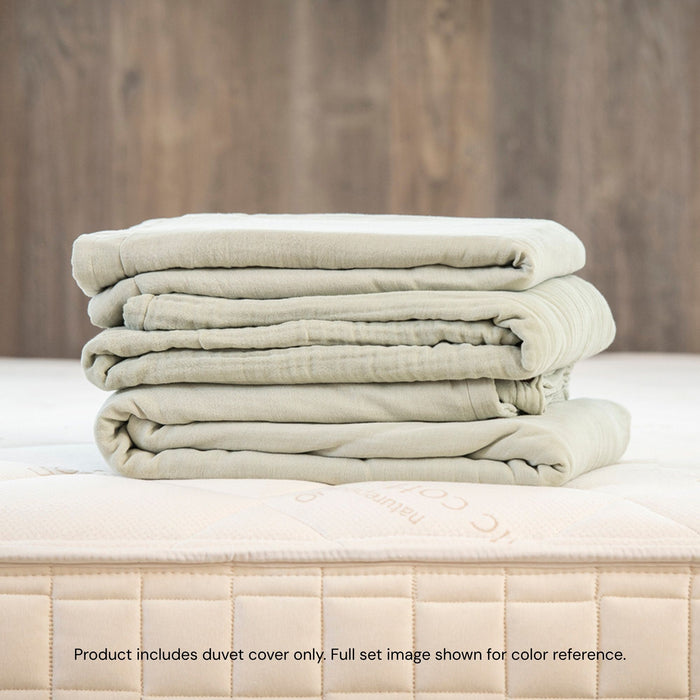 Final Sale! Organic Cotton Muslin Duvet Cover