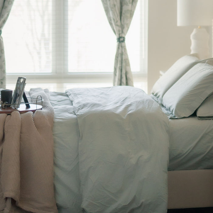 Final Sale! Organic Cotton Percale Duvet Cover