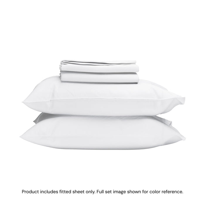 Final Sale! Organic Cotton Percale Fitted Sheet