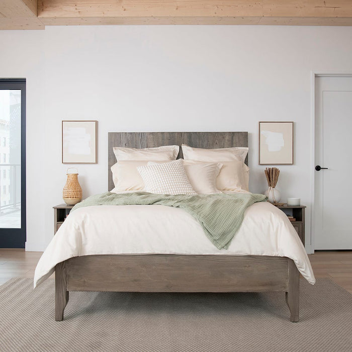Final Sale! Organic Cotton Sateen Duvet Cover & Sham Set