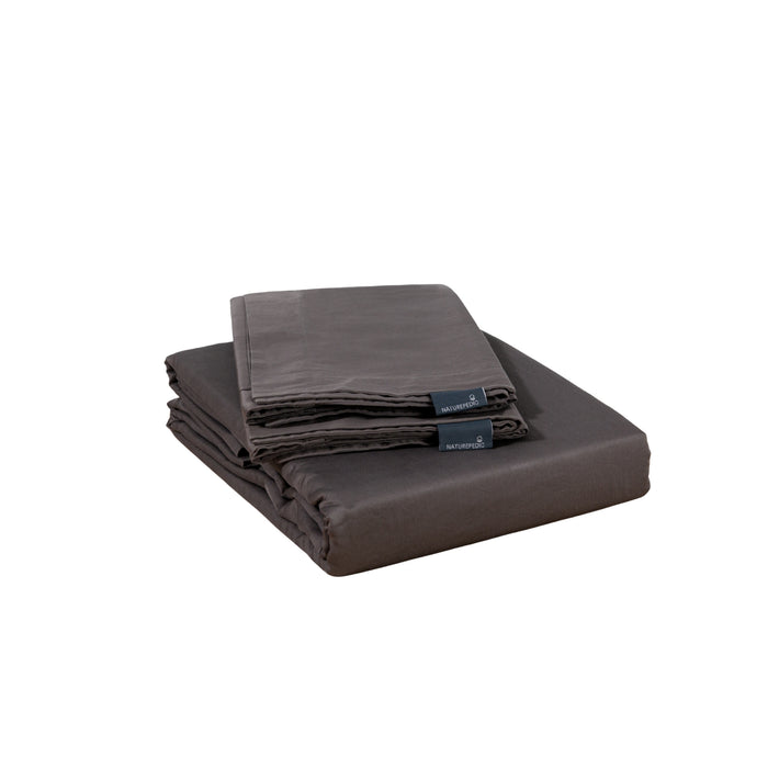 Smokey Slate / Duvet Set (1 Cover, 2 Shams) / Twin / TwinXL