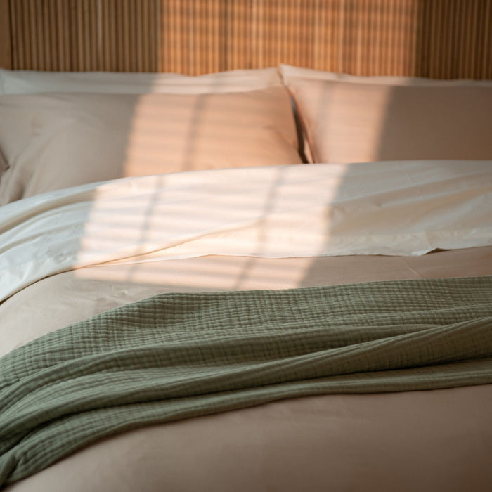 Final Sale! Organic Cotton Sateen Duvet Cover