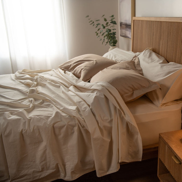 Final Sale! Organic Cotton Sateen Flat Sheet