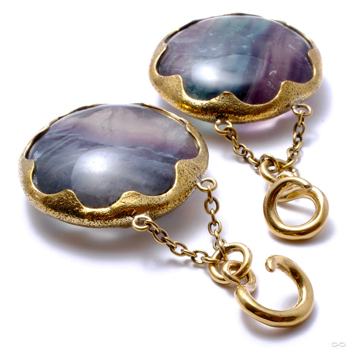 Fluorite Cushion Dangles from Diablo Organics