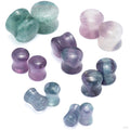 Fluorite Plugs & Eyelets from Diablo Organics in assorted sizes