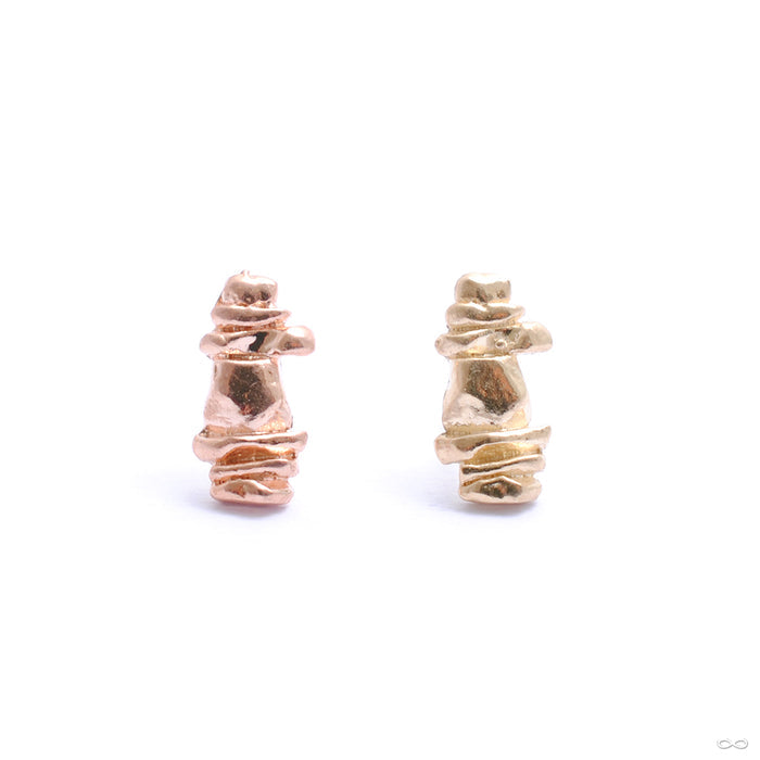 Follow Me Press-fit End in Gold from Pupil Hall in assorted materials
