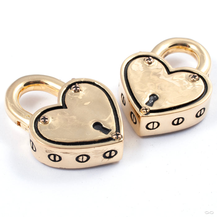 Forever Yours from Maya Jewelry in yellow gold plated brass