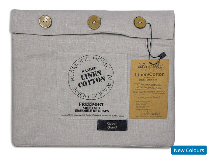 Freeport Linen Cotton Sheet Set