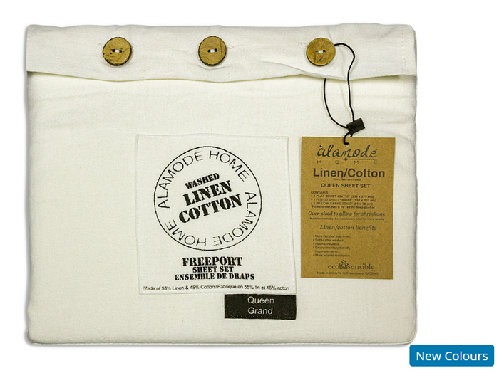 Freeport Linen Cotton Sheet Set