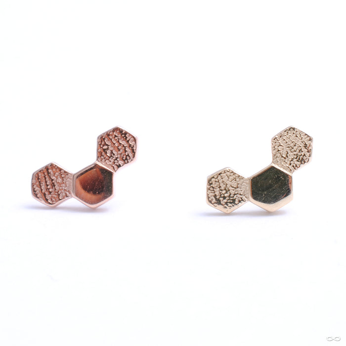 Gamma 08 Press-fit End in Gold from Tether Jewelry in assorted materials