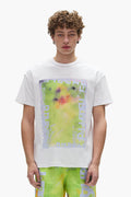 Gateway Tee in regular fit, 100% cotton, textured jersey, digital & screen printed design.