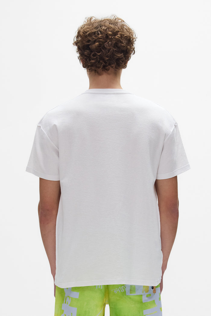 Gateway Tee regular fit textured jersey in premium cotton for Spring Summer 2026.