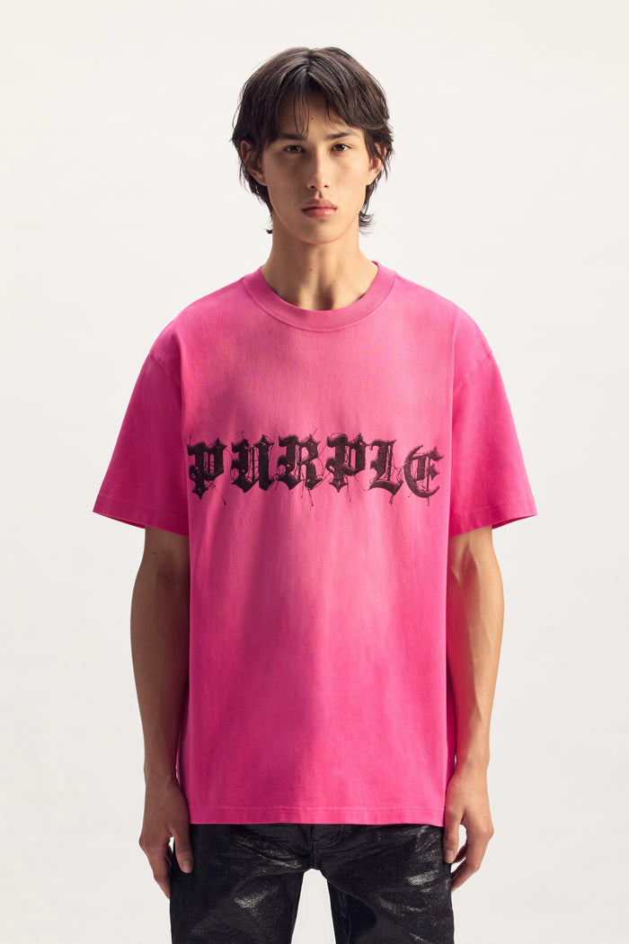 Gothic Wordmark Stitch Tee