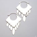 Gypsy Me Diamond from Quetzalli in White Brass
