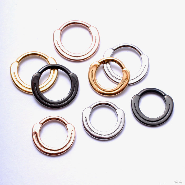 Halo Clicker from Tether Jewelry in assorted materials