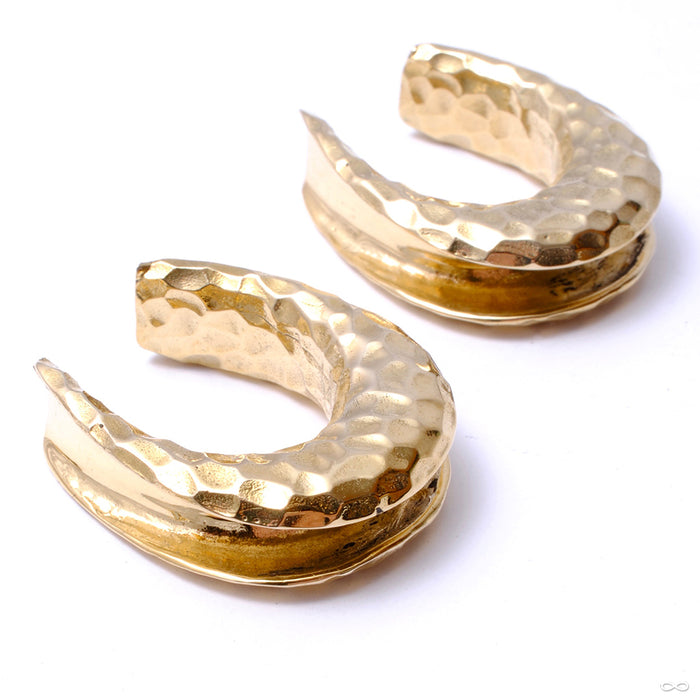 Hammered Platform Saddle Spreader Weights from Diablo Organics