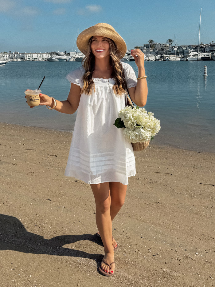 Hamptons Mini Dress - Stitch And Feather