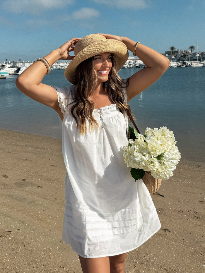 Hamptons Mini Dress - Stitch And Feather