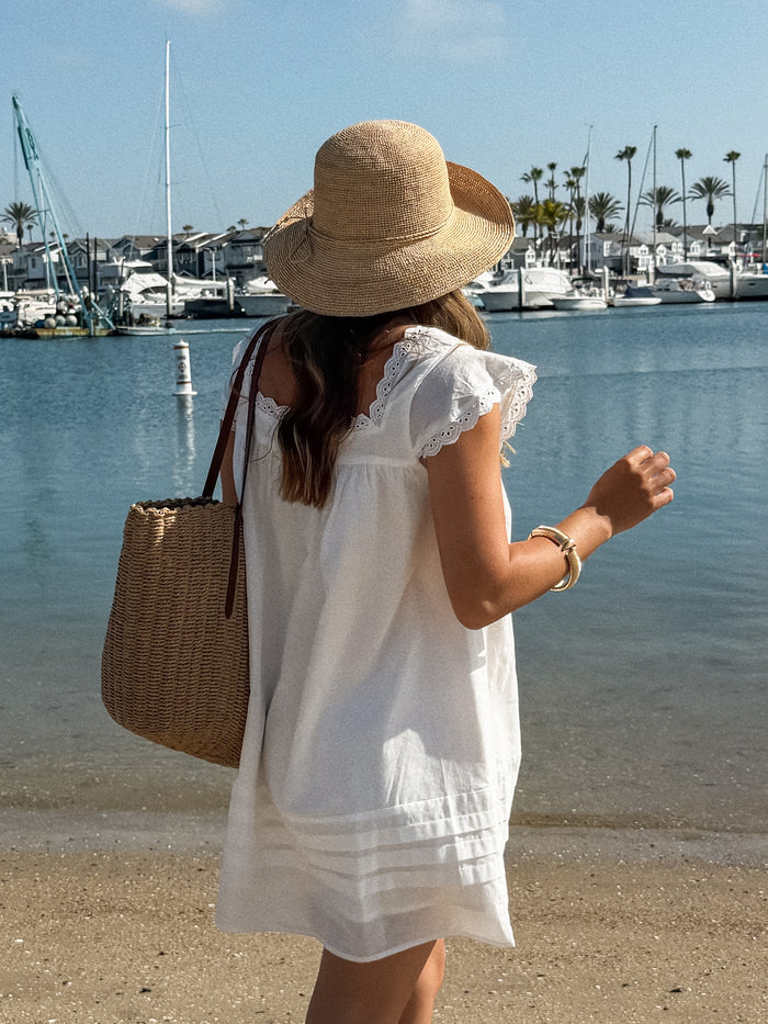 Hamptons Mini Dress - Stitch And Feather