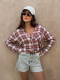 Harvest Oversized Flannel - Stitch And Feather