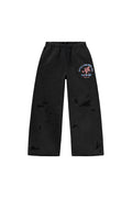 Heavyweights Sweatpants in Hard Acid Wash with elastic waistband and flat drawcord.
