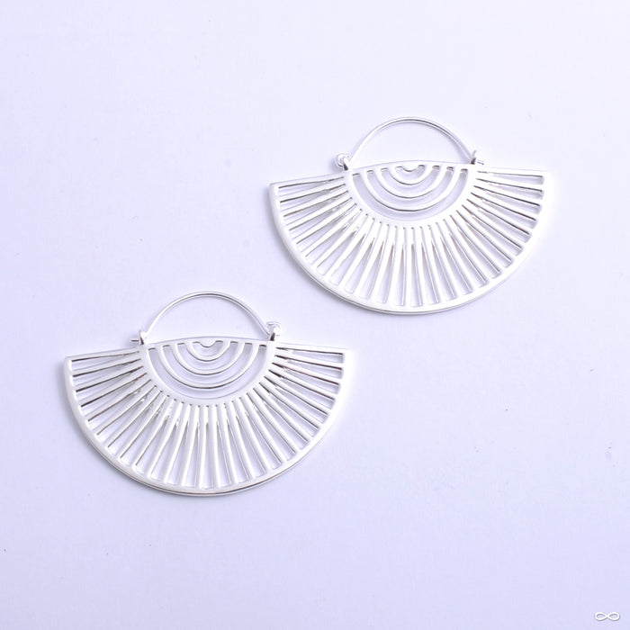 Helios Earrings from Tether Jewelry in silver