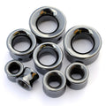 Hematite Double-Flared Eyelets from Diablo Organics in Assorted Sizes