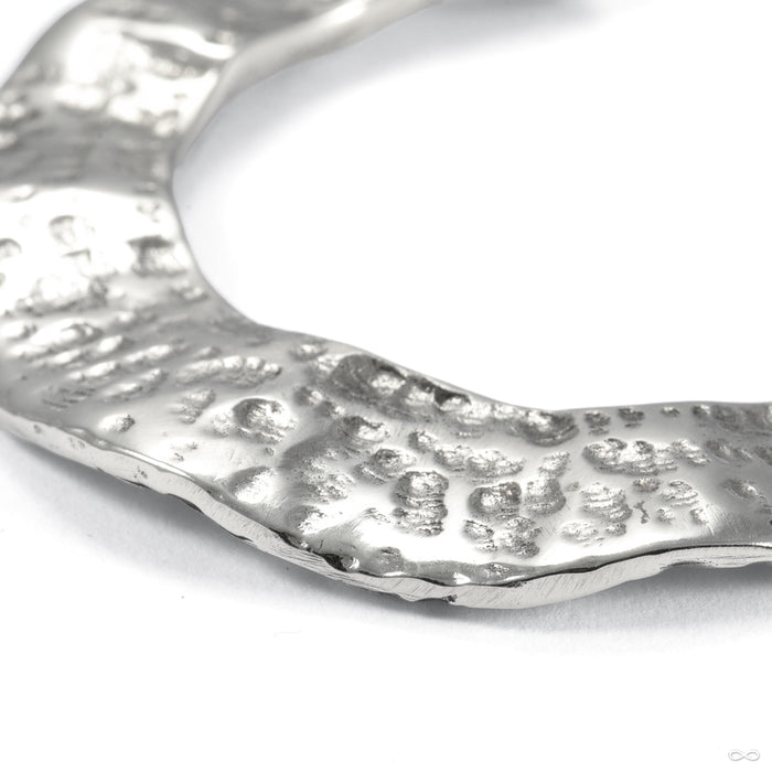 Hervør Earrings from Queen of the Ashes in white brass