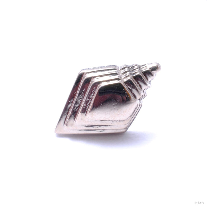 Hierarchy Press-fit End in Gold from Regalia in white gold