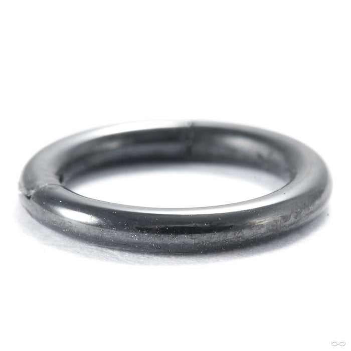High Polish Clicker from Black Forest Jewelry in black niobium