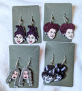 Hocus Pocus Sanderson Sisters and Singer Acrylic Earrings Set