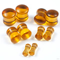 Honey Quartz Plugs from Oracle in various sizes