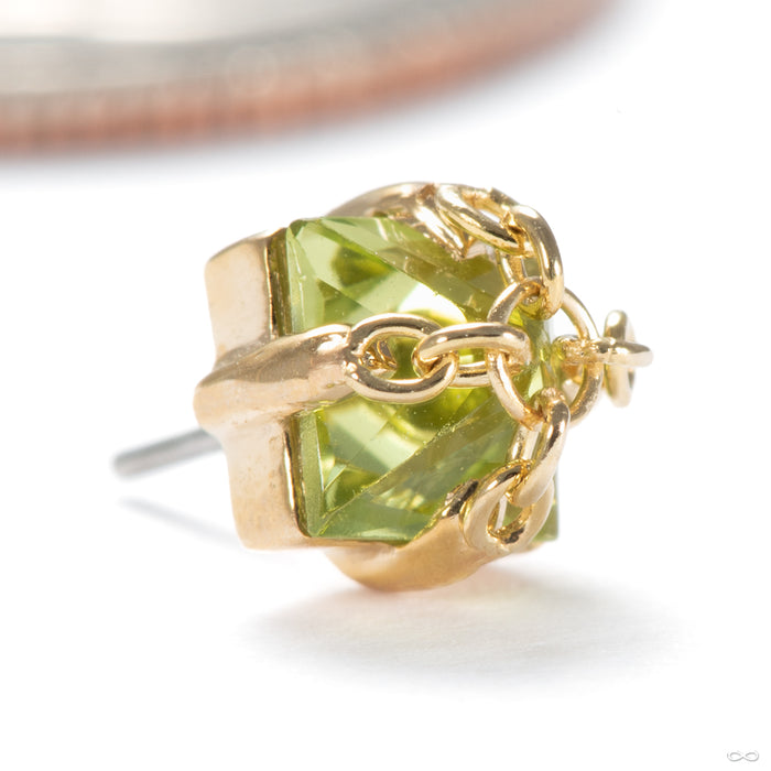 14k Yellow Gold / Peridot
