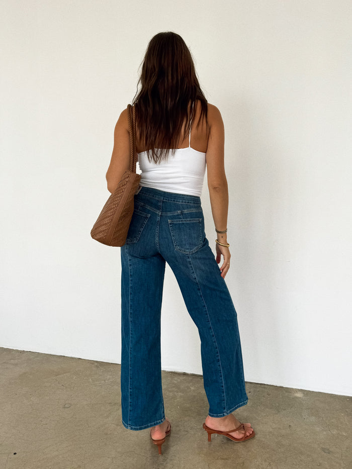 Hugo Wide Leg Jeans - Stitch And Feather