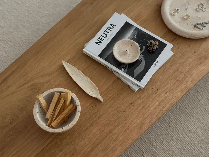 Incense Holder | Drift Travertine