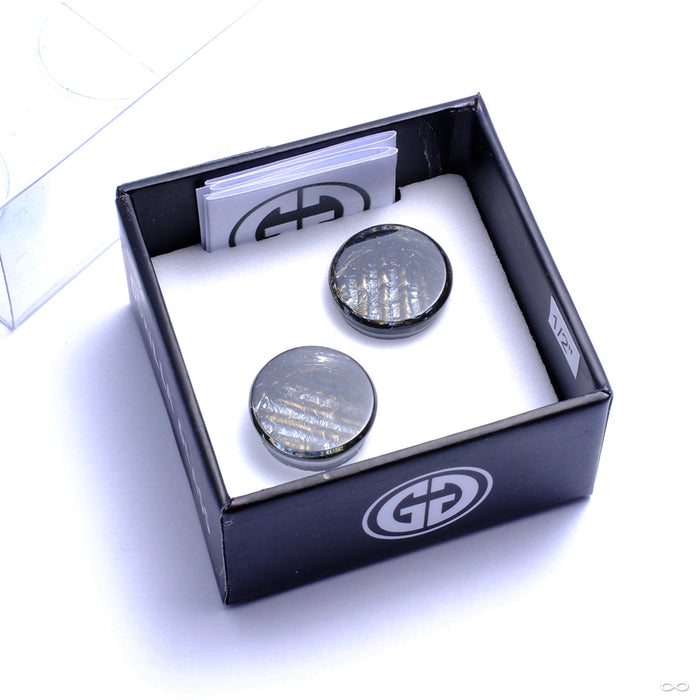 Iridescent Plugs from Gorilla Glass