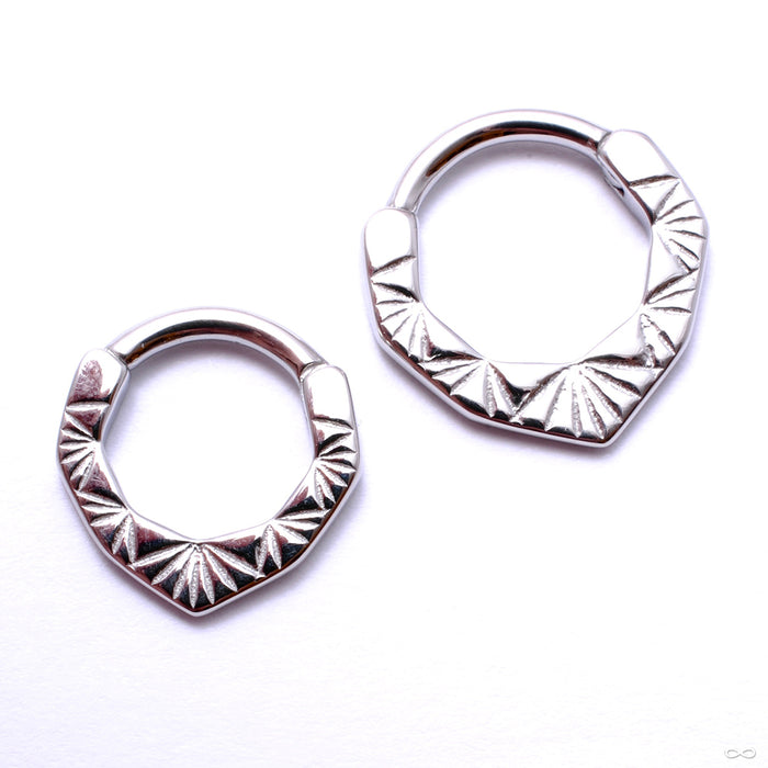 Janus Clicker from Tether Jewelry in steel