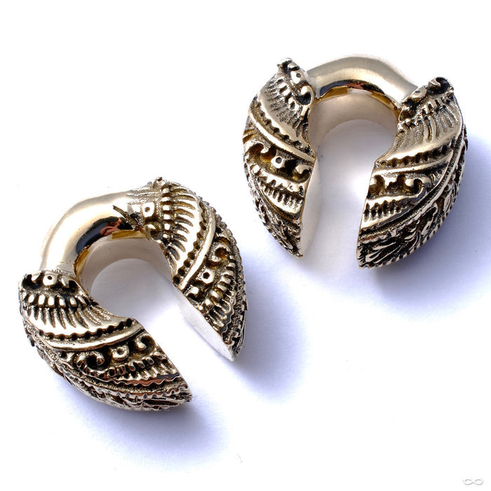 Jaya Weights from Diablo Organics in Brass