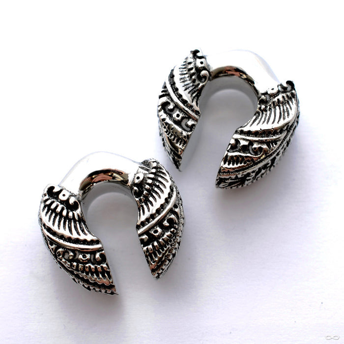 Jaya Weights from Diablo Organics in White Brass