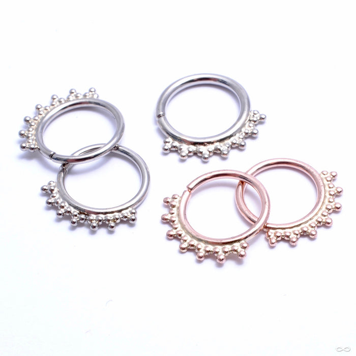 Jenna Seam Ring in Gold from Scylla in assorted materials