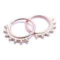 Jenna Seam Ring in Gold from Scylla in rose gold