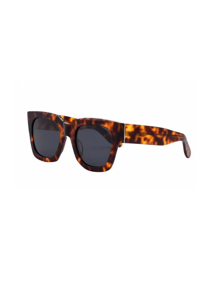 Jolene Sunnies in Tort/Smoke - Stitch And Feather