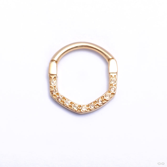 Joy Wonder Clicker in Gold from Pupil Hall in yellow gold