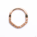 Joy Wonder Clicker in Gold from Pupil Hall with white sapphires