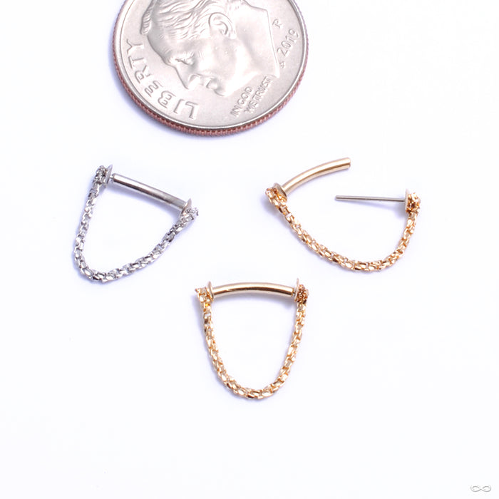 Just A Peek Press-fit Ring in Gold from Pupil Hall in assorted materials