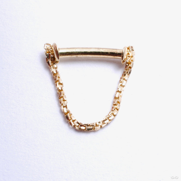 Just A Peek Press-fit Ring in Gold from Pupil Hall